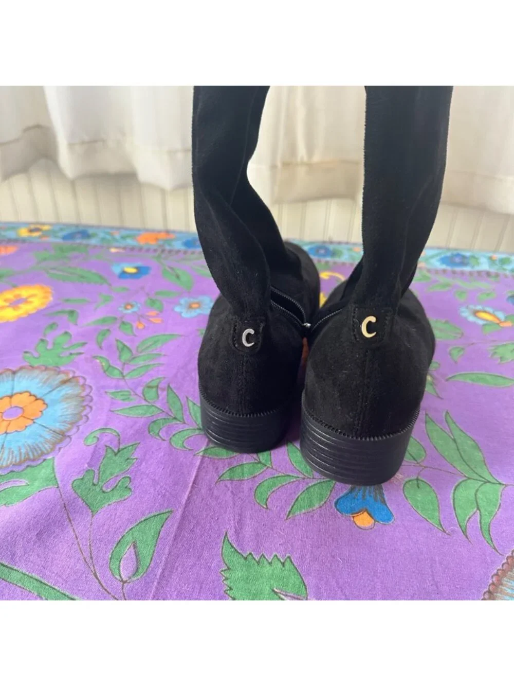 Circus By Sam Edelman Black Over-The-Knee Boots With Side Zipper Size 8